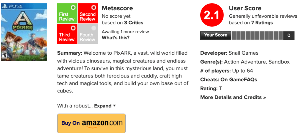 Ps4 北米版 Pixark評価レビュー なぜ賛否両論ほどクセになるのか Game1986